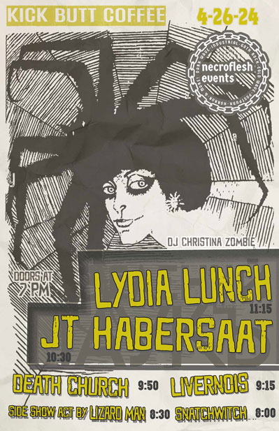 Lydia Lunch w/ JT Habersaat
