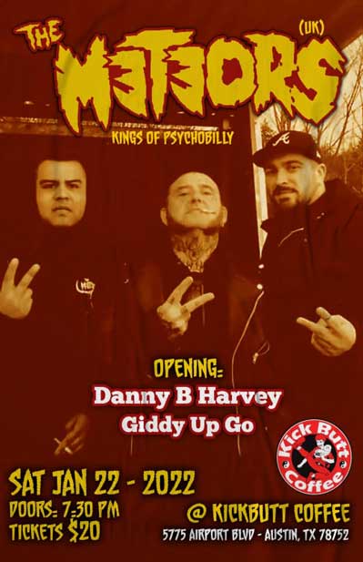 psychobilly uk The Meteors Danny B. Harvey Giddy Up Go