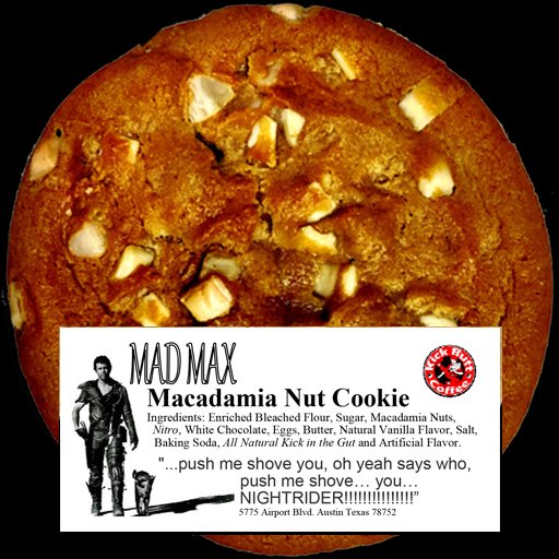 Mad Max Macadamia Nut Cookie