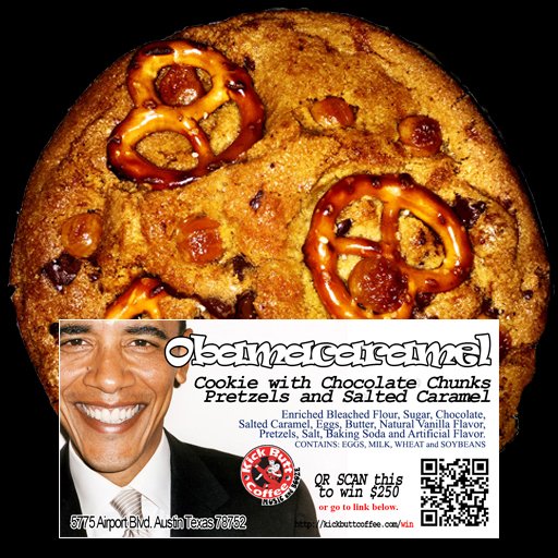 Obamacaramel - Chocolate Chunks, Pretzels, Salted Caramel