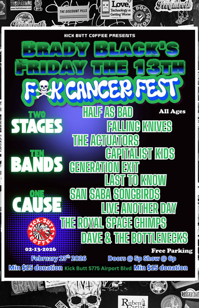 Friday 13th Fck Cancer Fest
