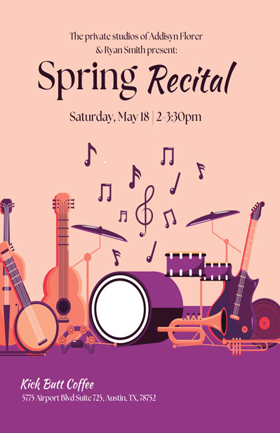 Spring Recital from the private studios of Addisyn Florer & Ryan Smith