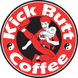 Logo for Kick Butt Coffee Music & Booze
